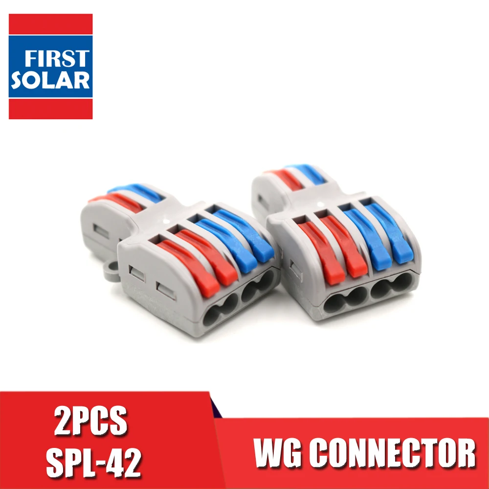 2 шт./лот 32A Мини Быстрый разъем провода Универсальный проводка кабеля Разъем