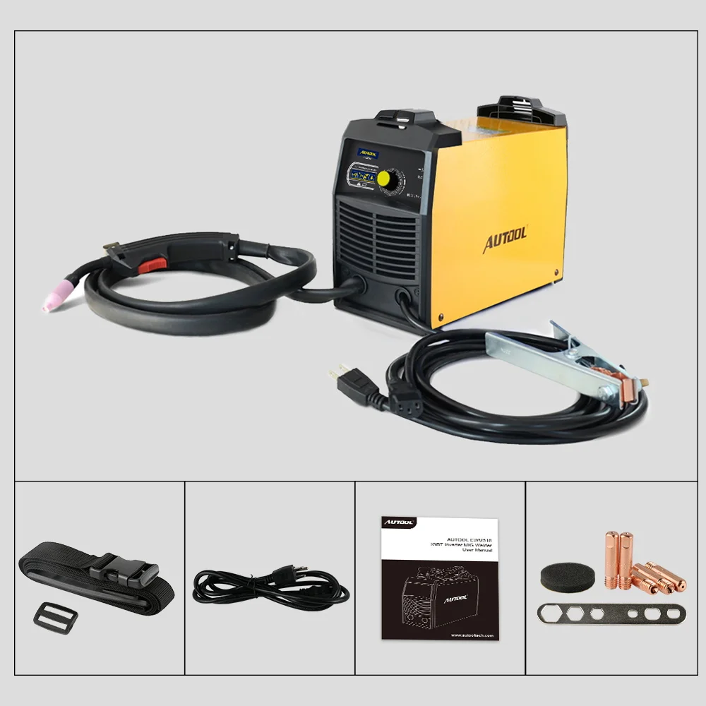 Автоматический сварочный аппарат AUTOOL EWM518 с сердечником подачей без газа MIG