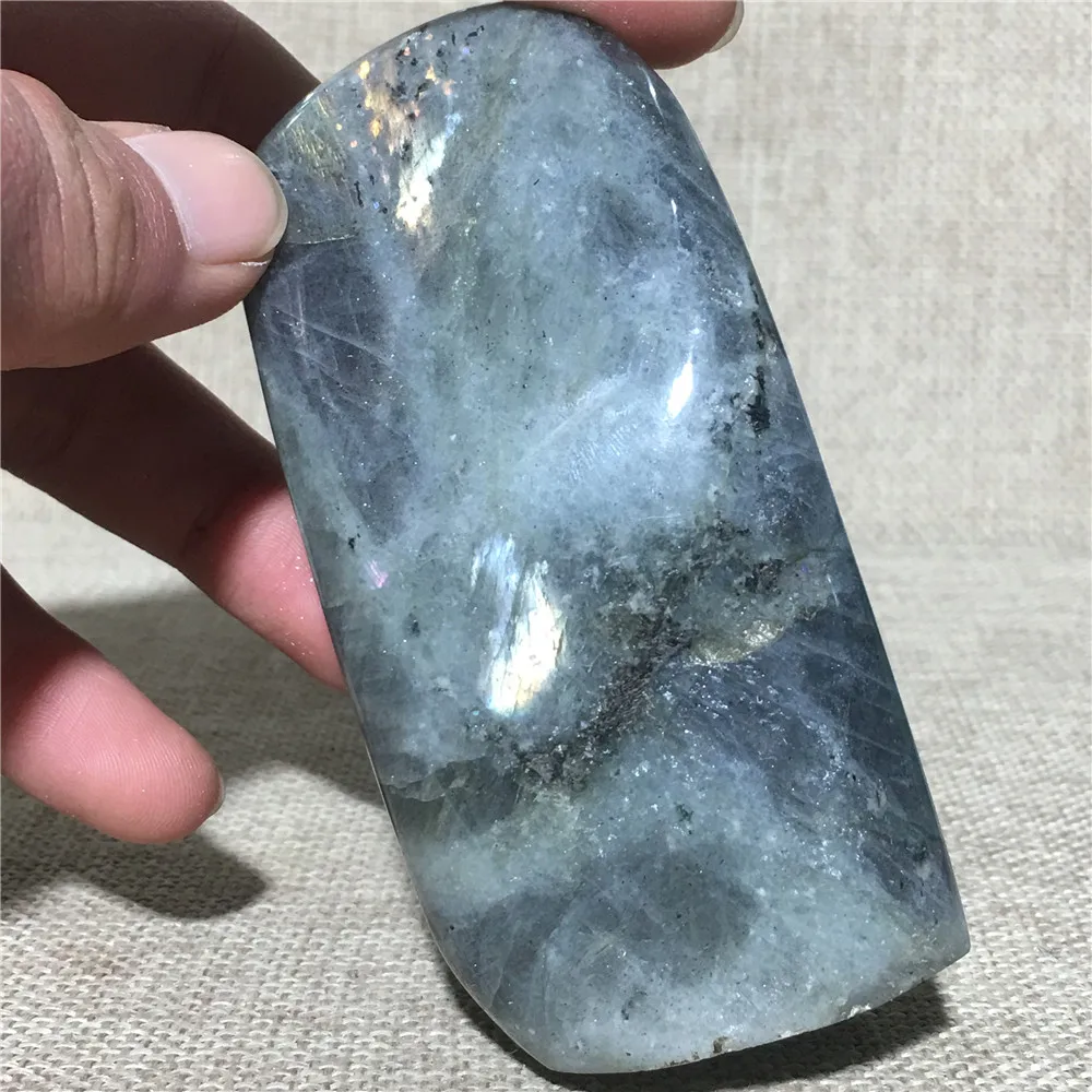 

Natural Labradorite Quartz Crystal Specimen Home Furnishing Decoration Stone And Crystal Reiki Healing Ornament