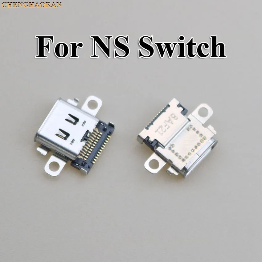 ChengHaoRan 2 шт. 5 шт. 10 шт. usb type-C зарядное гнездо, порт разъем питания для Kind NS Переключатель консоли