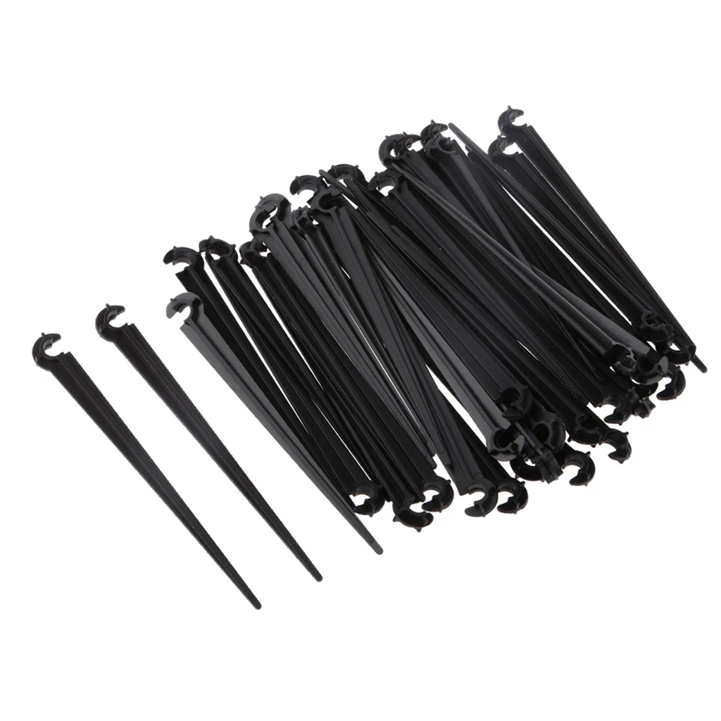 Опорная стойка с крючком совместимая 4/7 шлангом для капельного орошения 100 шт. |