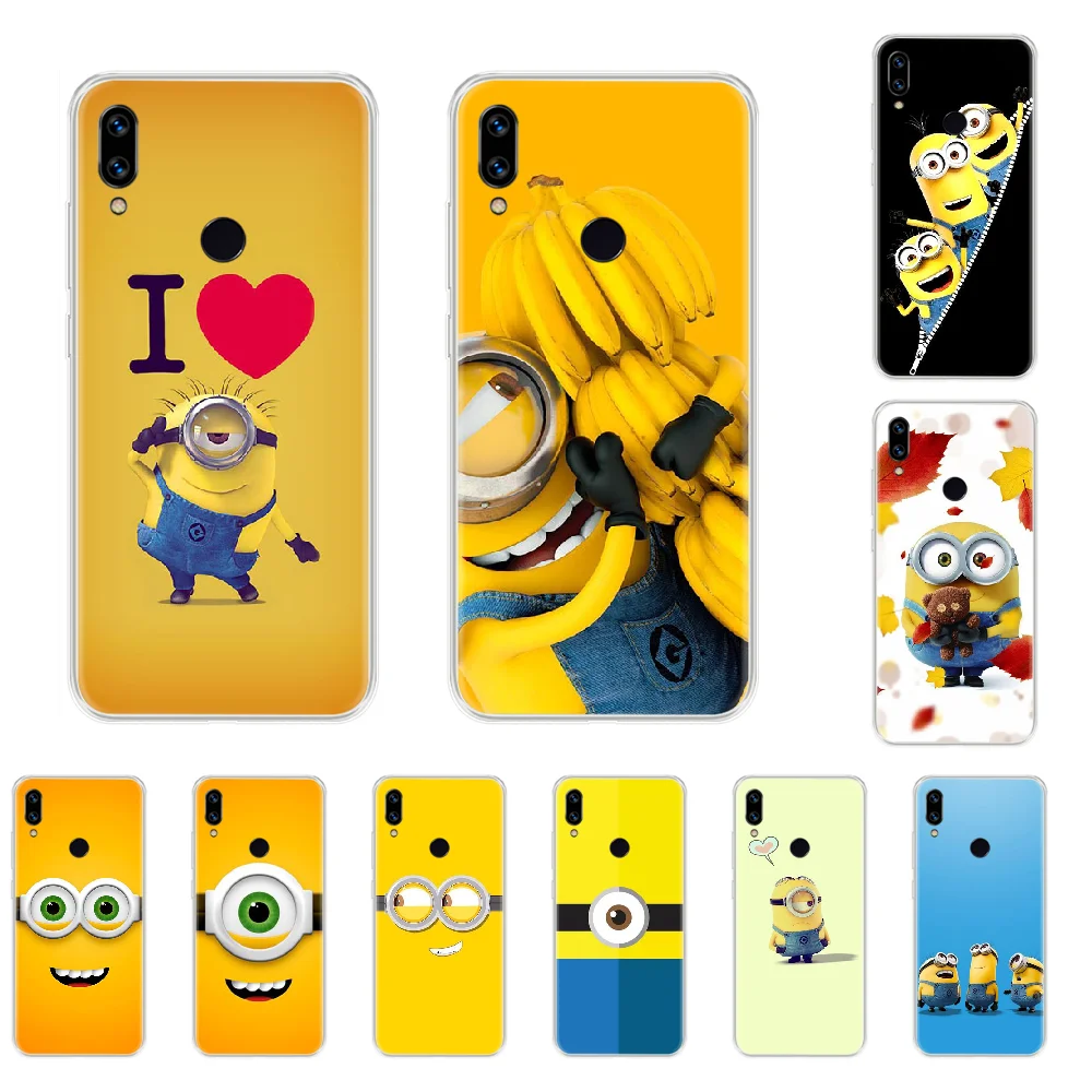 Милый чехол для телефона с миньонами Гадкий я Xiaomi Redmi 2 3 4x5 5a 6 7 8 8T pro