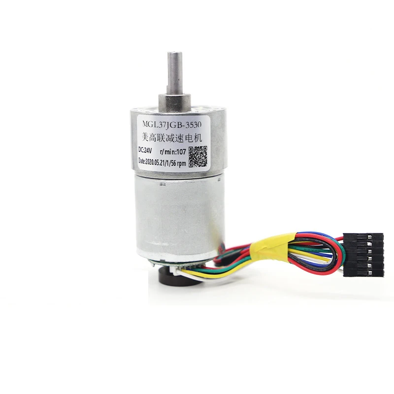 Редукторный электродвигатель постоянного тока Hall Micro DC 12 В 3530 7-960 об/мин большой