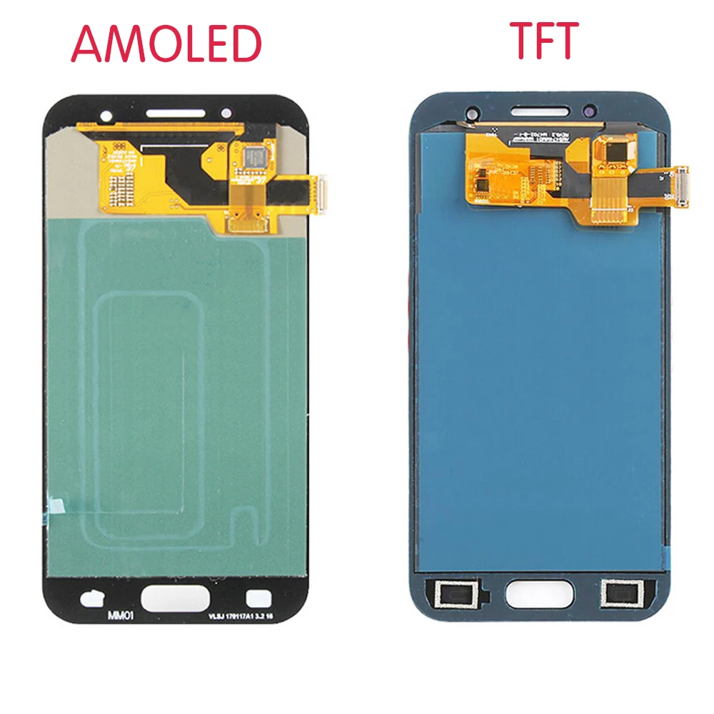 

4.7"AMOLED For SAMSUNG Galaxy A3 2017 A320 LCD Touch Screen Digitizer Assembly For Samsung A320 Display SM-A320F A320FN/DS A320Y