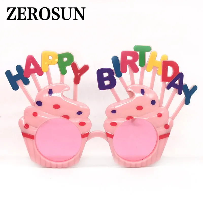 Zerosun оптовая продажа очки на день рождения мужчины женщины дети счастливые