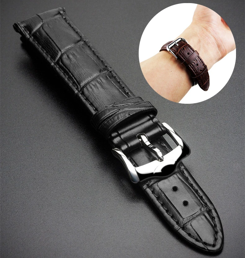 Кожаный ремешок Bip huami amazfit для samsung galaxy watch 42 мм 46 gear sport S2 S3 Classic Frontier Band 20 22 huawei gt 2 |