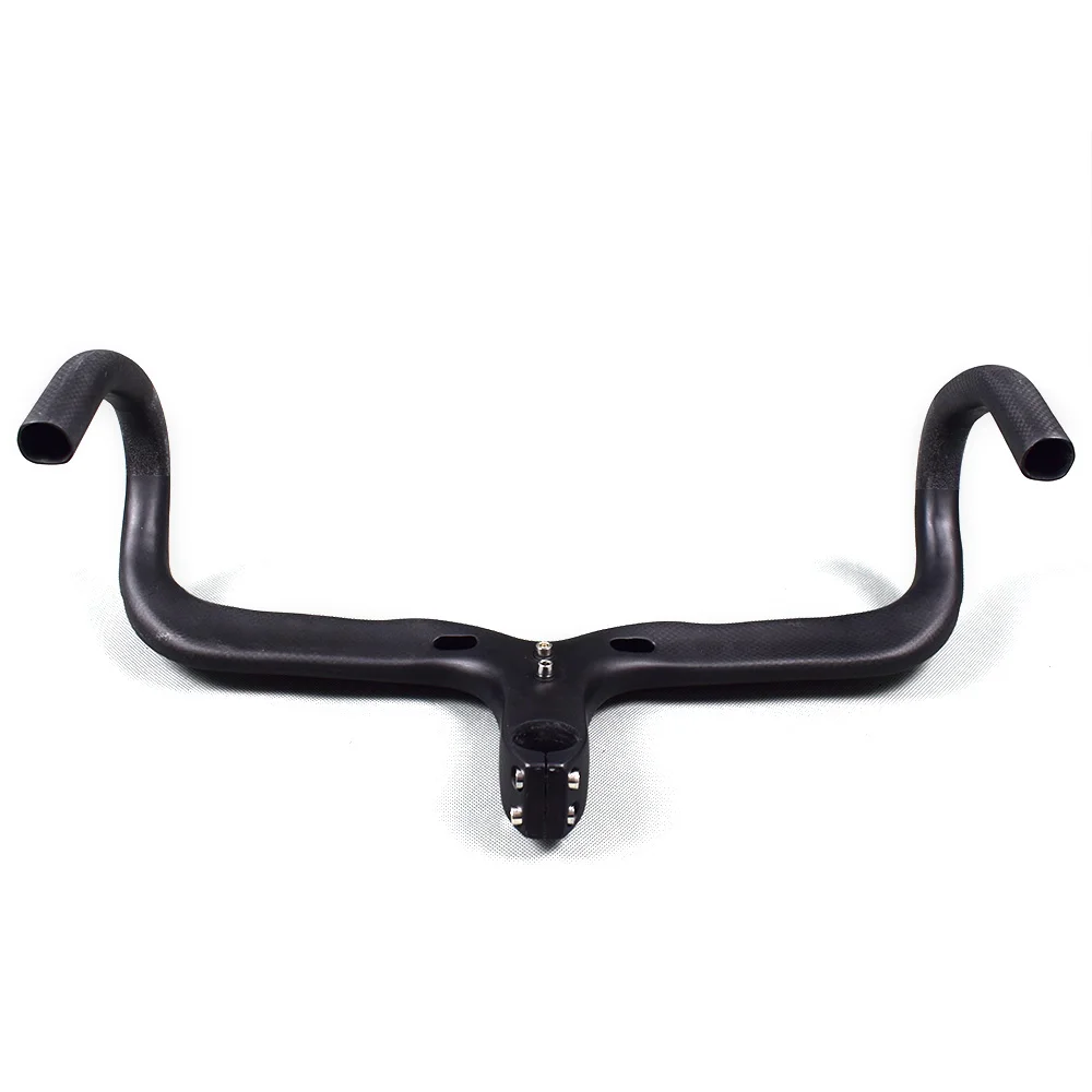 Ультралегкий карбоновый руль для дорожного велосипеда 3K|Велосипедный руль| |