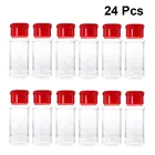 24 шт., пластиковые бутылки для специй, перечницы, соляная банка