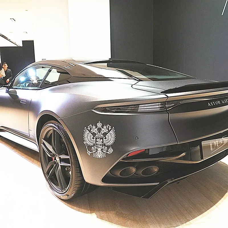 Новинка 2021 Россия никелевые металлические автомобильные наклейки герб