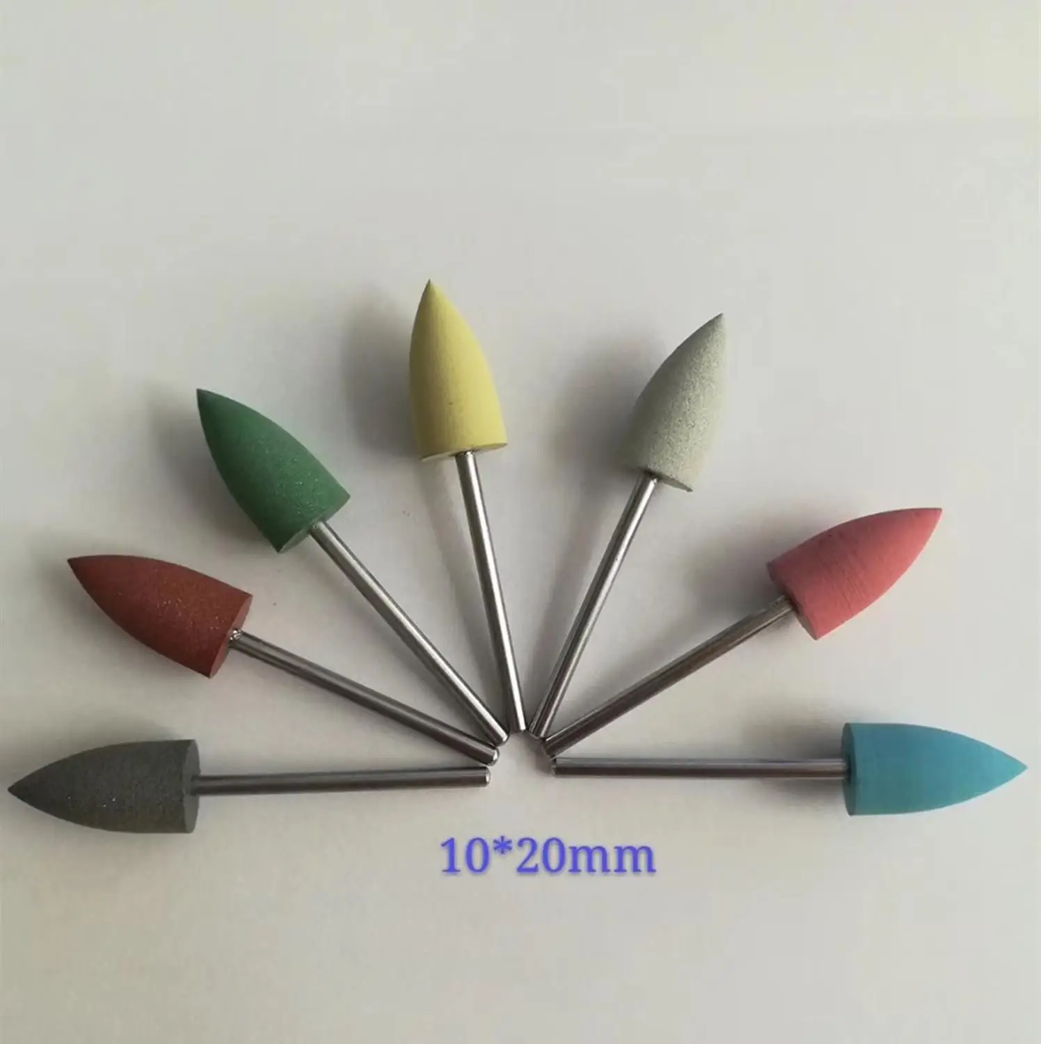 

100pcs silicon rubber burs dental laboratory materials wholesale