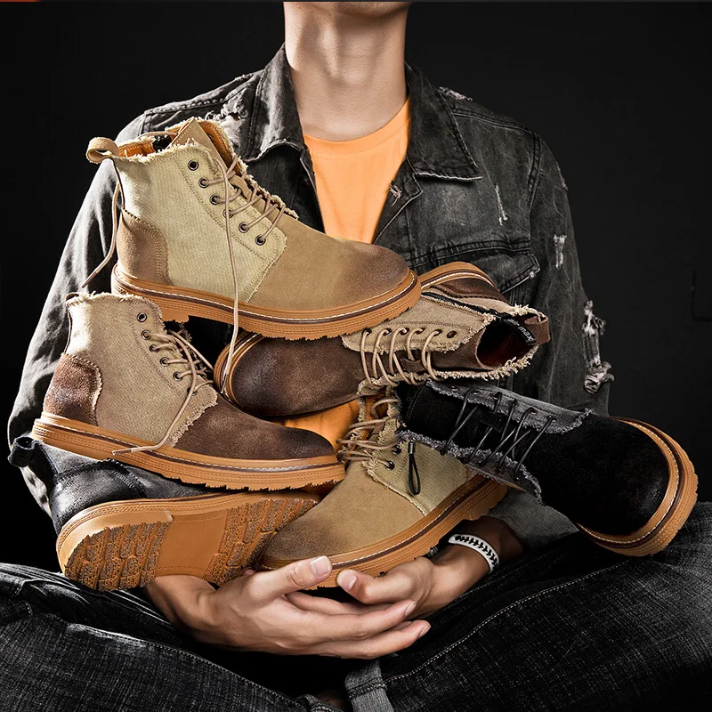 

for2020 sports breathable leather sport mens hot shoe casual ocio sneakers Men's men's new comfortable fashion men male
