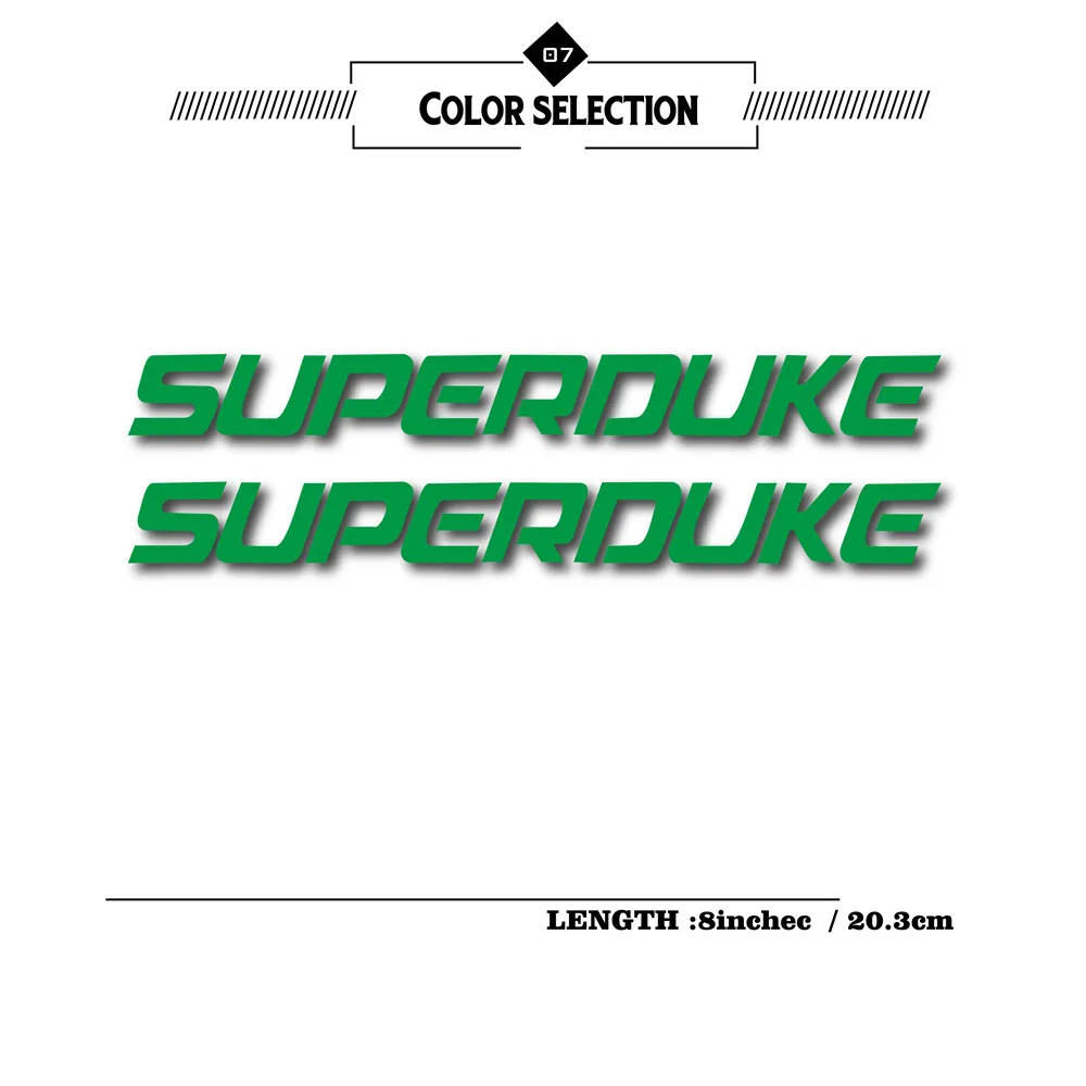 

Motorcycle bicycle waterproof reflective fuel tank wheel sticker notebook luggage helmet for KTM super duke superduke SUPERDUKE