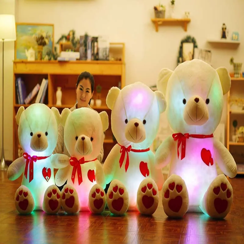 1 шт. светодиодный светильник с Bluetooth музыкальный любитель плюшевый мишка мягкие