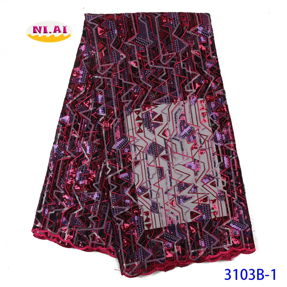 Рождественский новый дизайн сетчатые кружева африканская сетка кружевная ткань