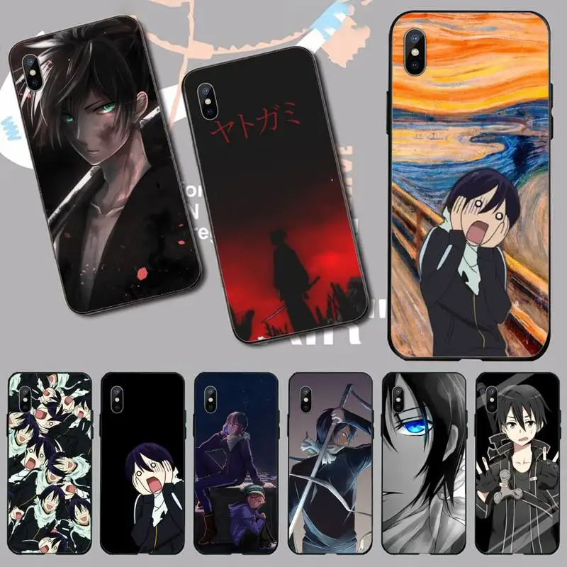 

Japanese Yato Noragami Anime Art Phone Case for iPhone 11 12 13 pro XS MAX 8 7 6 6S Plus X 5S SE 2020 XR mini