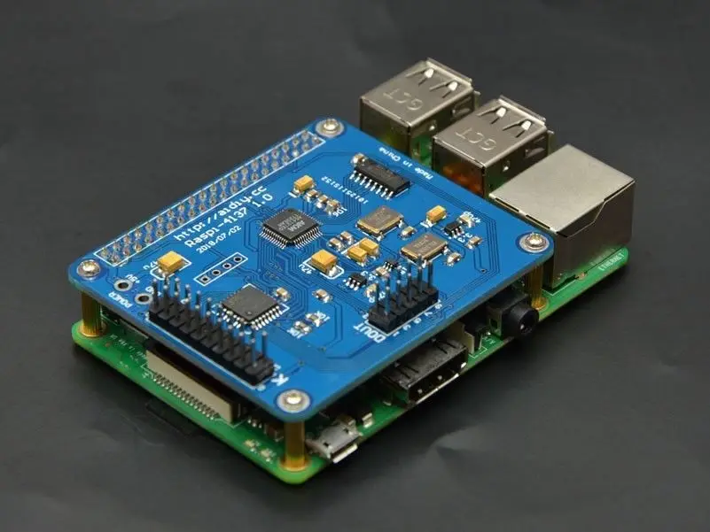 Цифровой сетевой плеер DYKB Raspberry Pi Raspi + 4137 I2S DSD поддержка VOLUMIO MOODE 32 384K DSD256 pi 3 2B