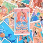 Crybabay tarot 12*7 см Спросите и Знакомьтесь о мифической судьбе гадания для удачных игр знаменитые карты Таро