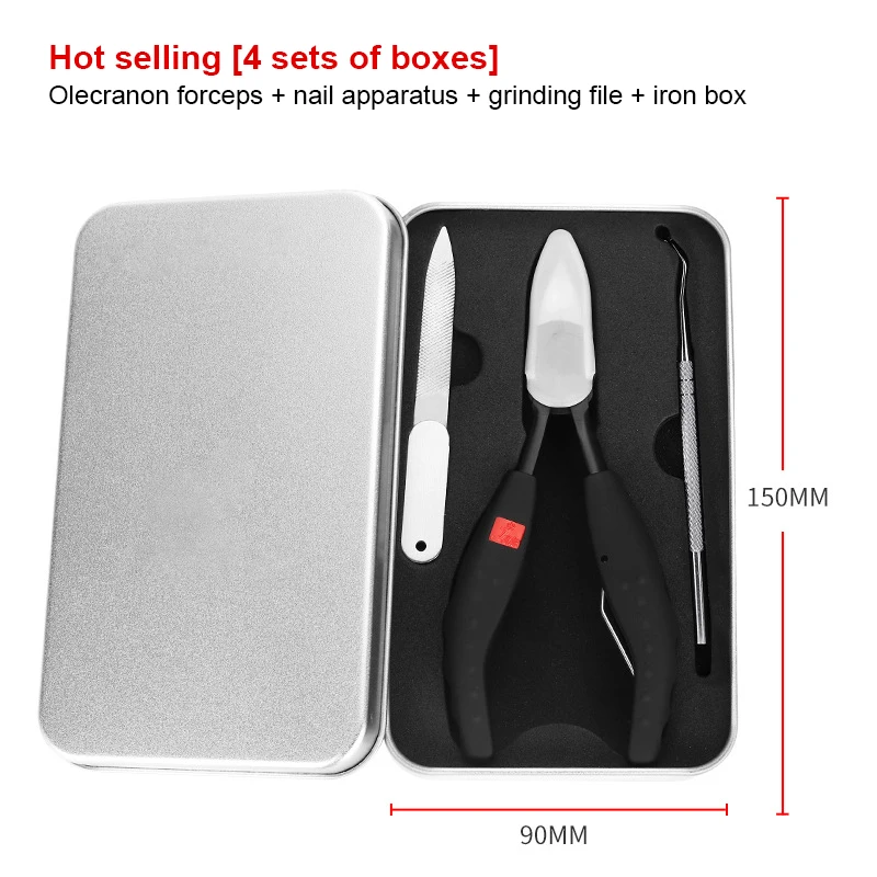 

Stainless Steel Toenail Ingrown Nail Art Nipper Scissors Paronychia Dead Skin Remover Trimming Nail Clipper Pedicure Tool