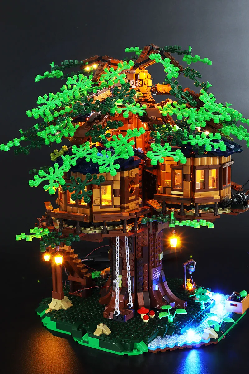 

(only light included)LED Light Kit For 21318 Treehouse Ideas Series Tree House Lighting Set Compatible With 6007