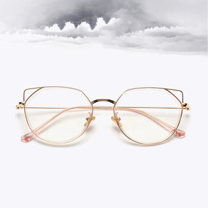 TR90 Ретро оправа для очков в стиле кошачьи глаза Женские винтажные прозрачные