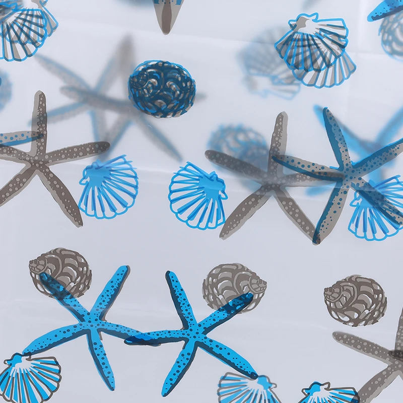 Современная занавеска для душа Морская звезда перегородка свежий морской стиль