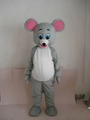 Прямая продажа с фабрики серый мышь умный мальчик костюм талисмана для взрослых