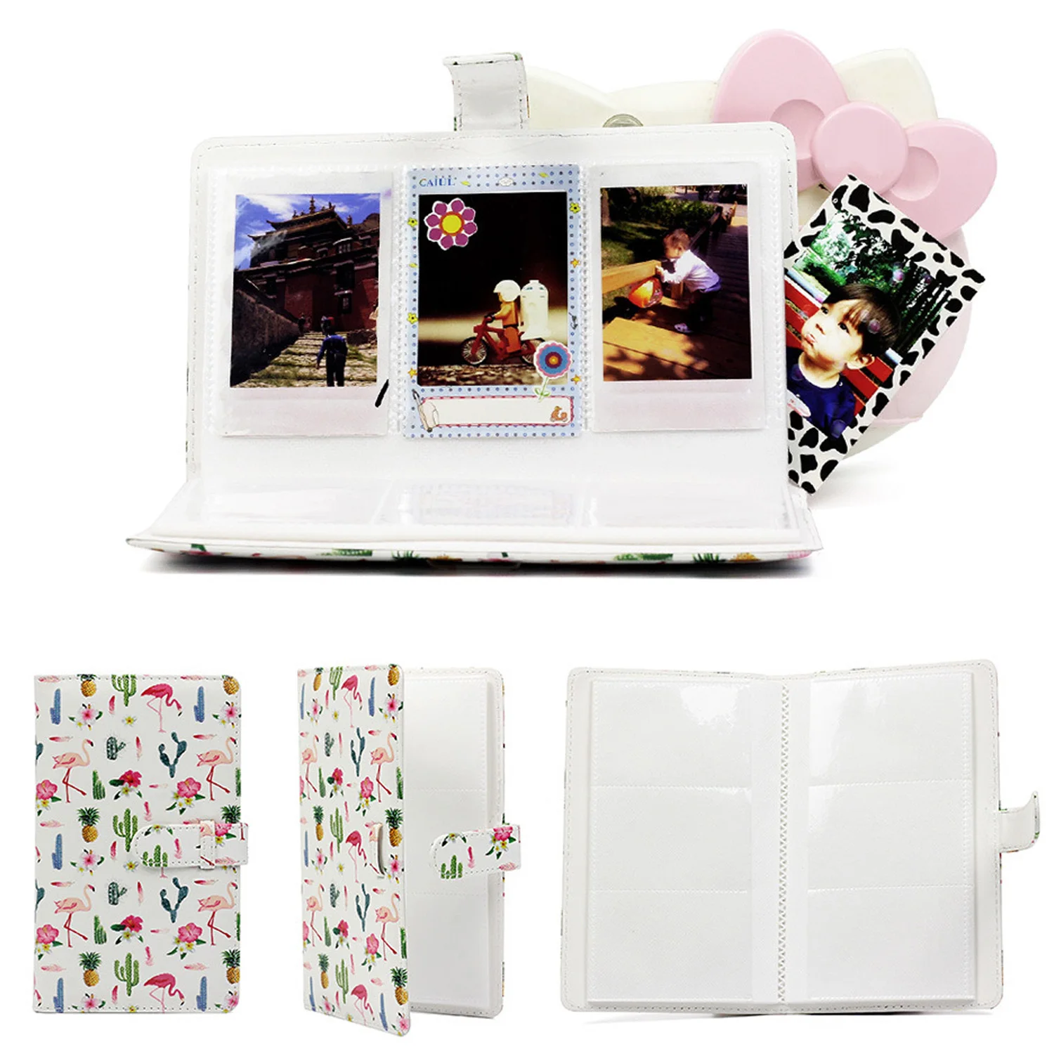 Фотоальбом Besegad 96 карманов для Fujifilm Fuji Instax Mini 8 9 7s 25 70 90 аксессуары камеры Leica Sofort Lomo