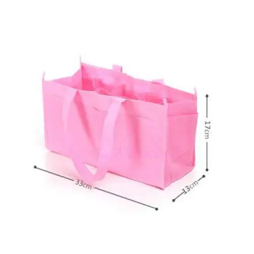 

Portable Outdoor Travel Nappy Bags Baby Diaper Nappy Water Bottle Storage Inner Liner Changing Divider Organizer Bag