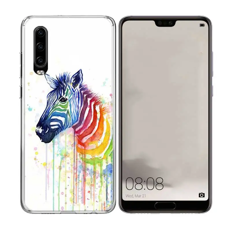 Мягкий силиконовый чехол для Huawei P40 P30 P20 P10 lite Mate 10 20 30 Pro + телефона|Чехлы-накладки| |