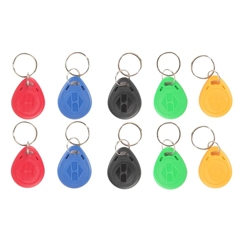 50 PCS 125hz Key Copy Rewritable RFID Access Control Card Key Fobs Proximity ID Card Keypad for Door Entry System Security Lock gzgmet stainless steel electric lock entry device door access control system id card open door intercom with 20 id keys