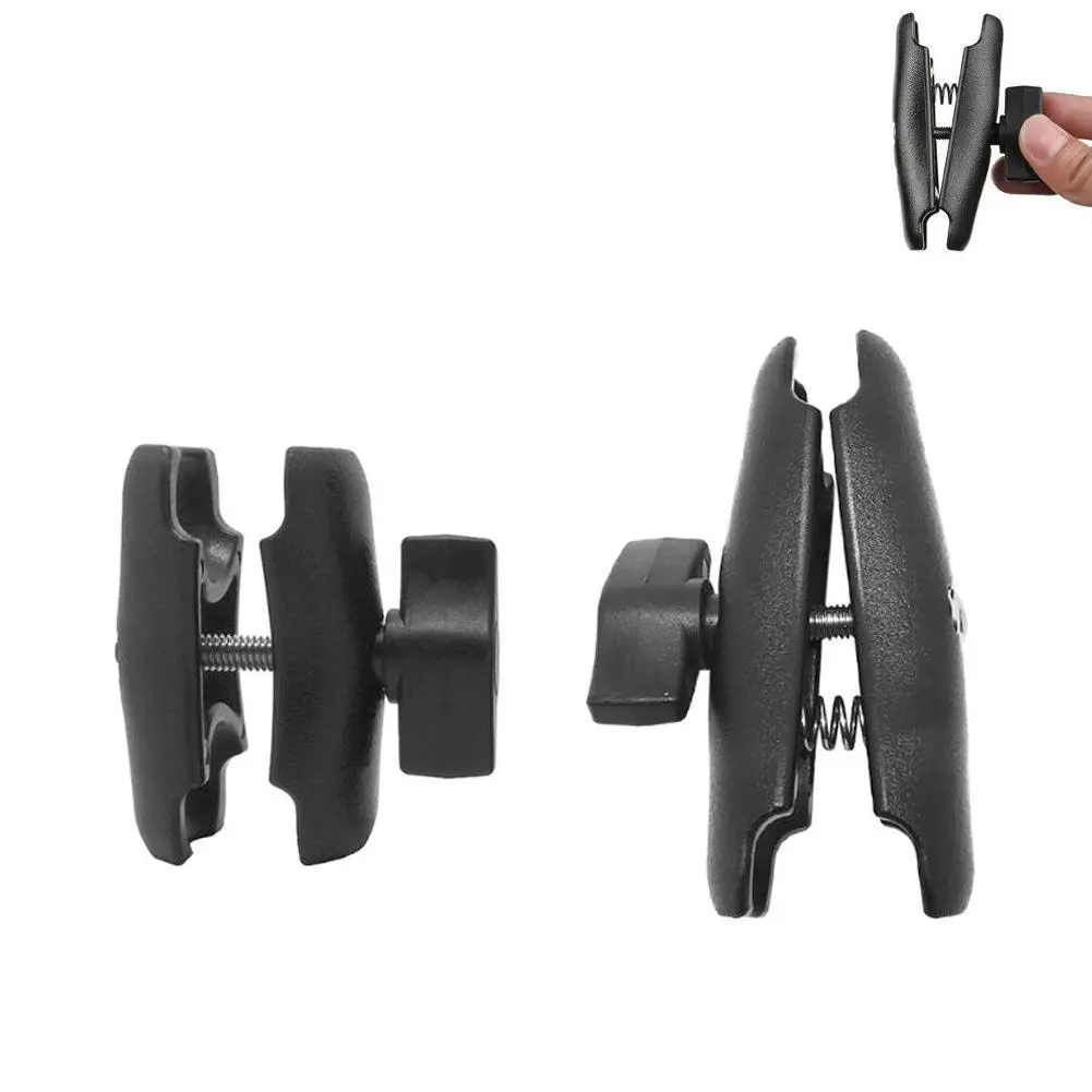 

65mm/95mm Short Long Double Socket Arm For 1 Inch Holder Bicycle Hero Ball Bases Motorcycle Phone For Gopro Camera E8G8