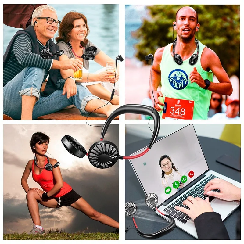 Вентилятор для шеи четвертого поколения с Bluetooth-гарнитурой | Бытовая техника