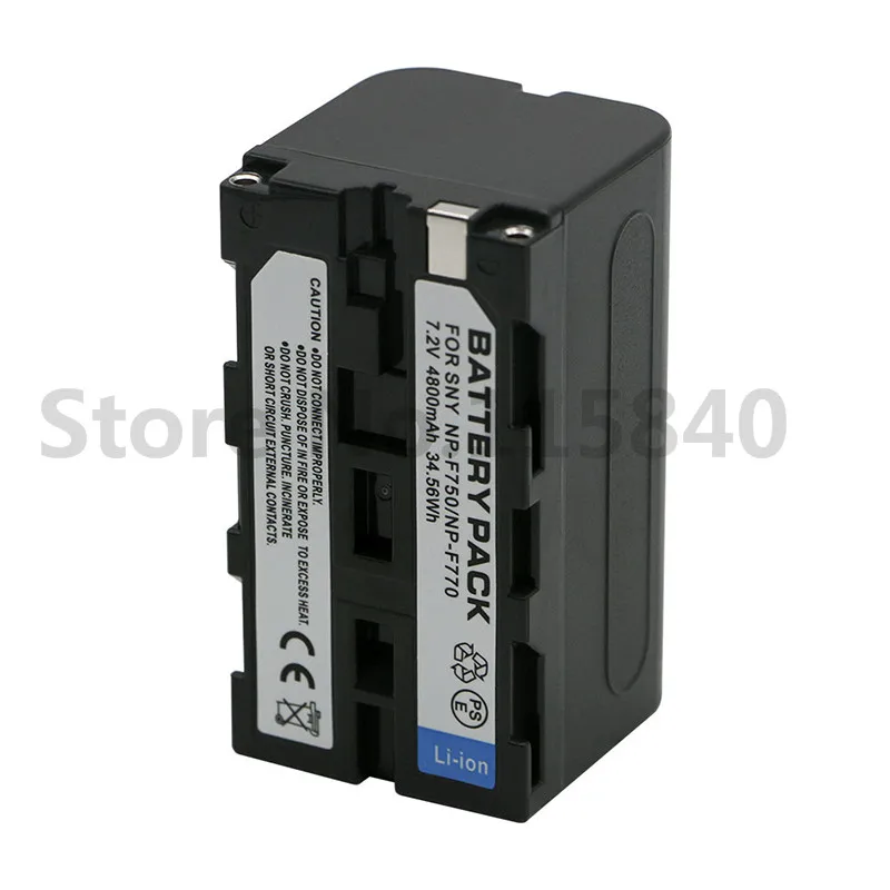 2 шт./лот NP-F750 NP-F770 литий-ионная батарея для Sony NP F970 F960 F550 F570 QM91D CCD-RV100 TRU47E |
