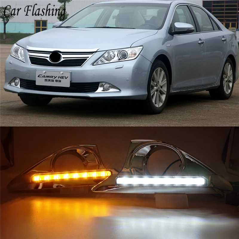 Автомобильная проблесковая 1 комплект Тюнинг автомобилей для Toyota Camry 2012 2013 2014