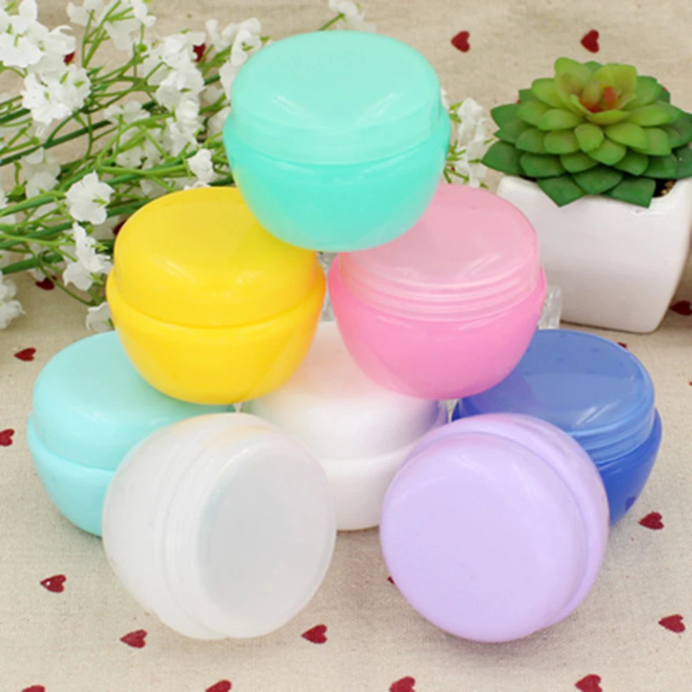 Портативные герметичные кастрюли для теней век 5 шт./лот 10 г мини образцов бутылка