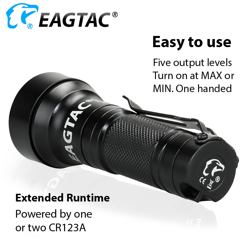 EAGTAC TX25C ультракомпактный фонарик для повседневного использования 1177 люмен на