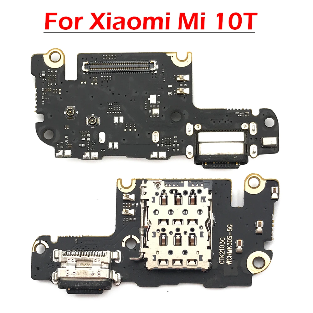 10Pcs， For Xiaomi Mi 11 10T 10 Lite 9T Pro Note 3 Poco F1 F2Pro M3 X3 F3 Black Shark 2 USB Charging Port Dock Connector Board - купить по