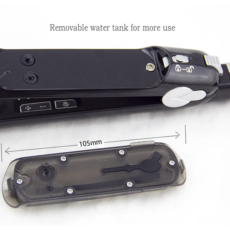 Профессиональный паровой выпрямитель для волос керамический утюжок выпрямления