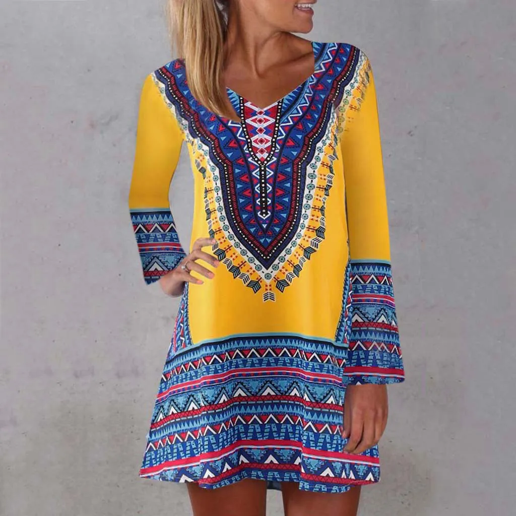 Платье Женское vestidos de verano vestido ropa mujer платье Ропа vestidos de festa платья женское платье с длинным рукавом А-силуэт Z4