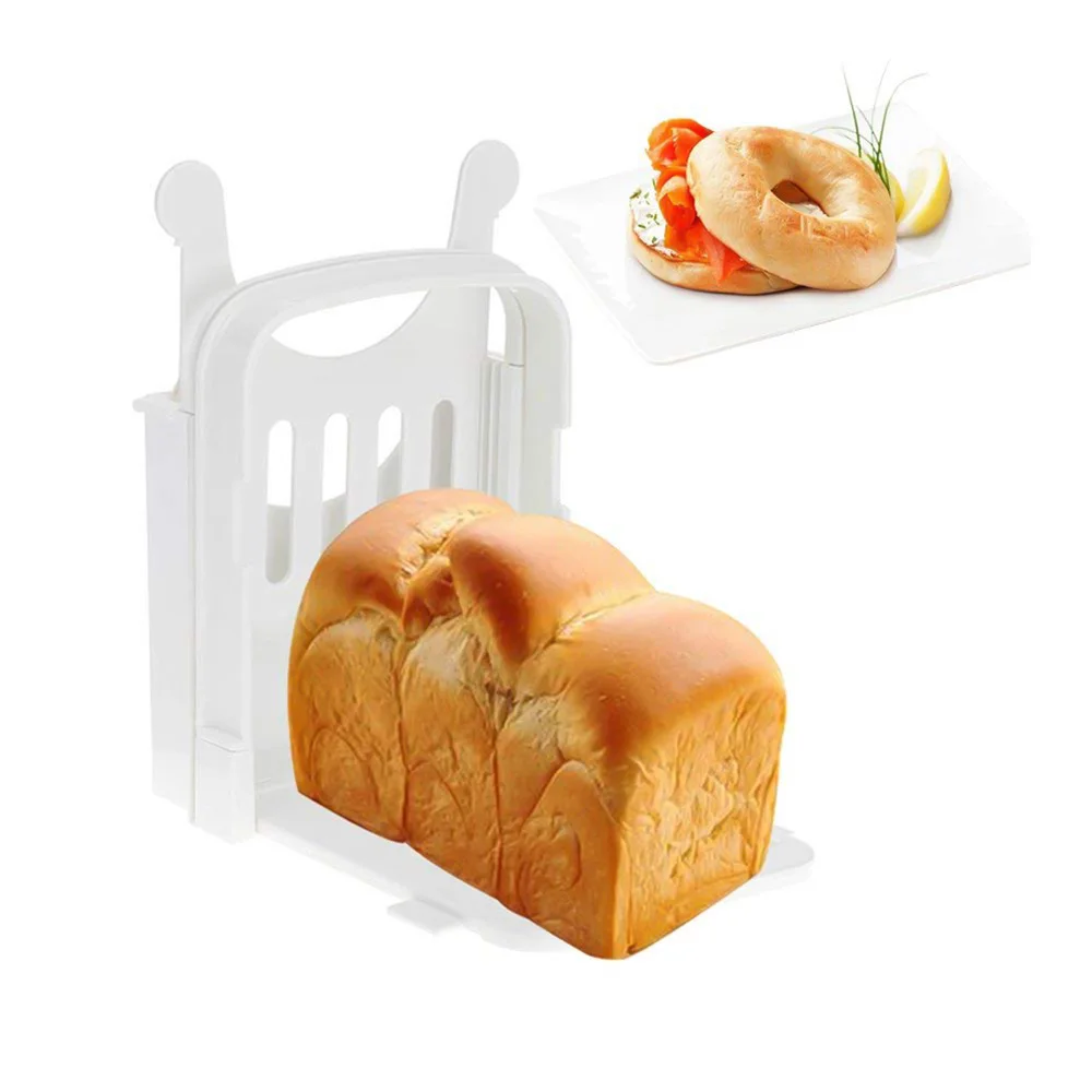 1pcs Professional Bread Loaf Toast Cutter Slicer Slicing Cutting Guide Mold Maker Kitchen Tool |