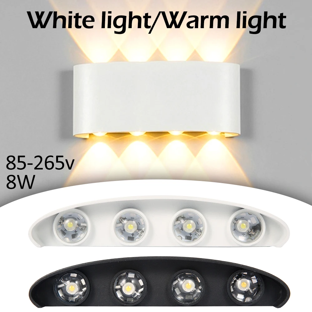 Скандинавский настенный светильник для помещений лестницы прикроватная бра 8 Вт