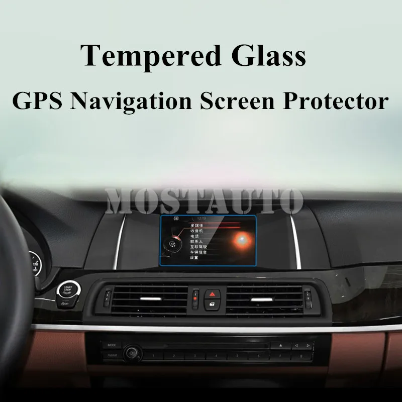 1 шт. протектор экрана из закаленного стекла для автомобилей BMW 5 Series F10 F11 2011-2016 GT F07