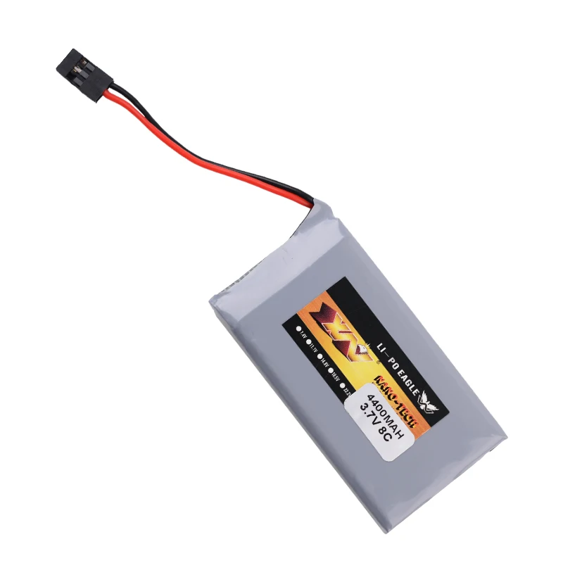 3 7 V 4400mAh 8C Lipo батарея для GRAUPNER MZ-18 MZ-24 модель самолета пульт дистанционного