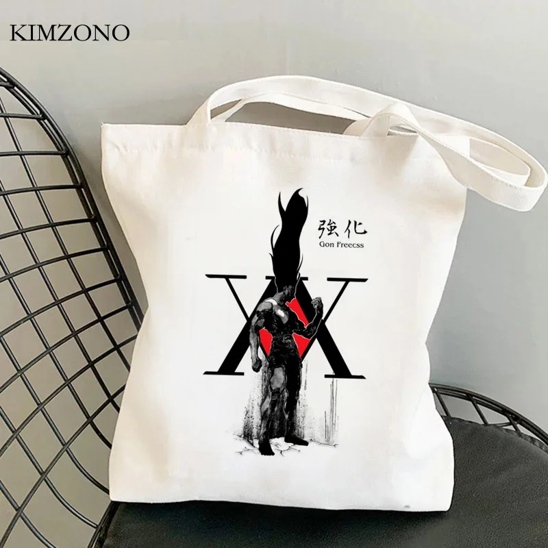 

Hunter x Hunter shopping bag bolsas de tela canvas shopper bolsa bag net bolsas reutilizables bolsas ecologicas grab