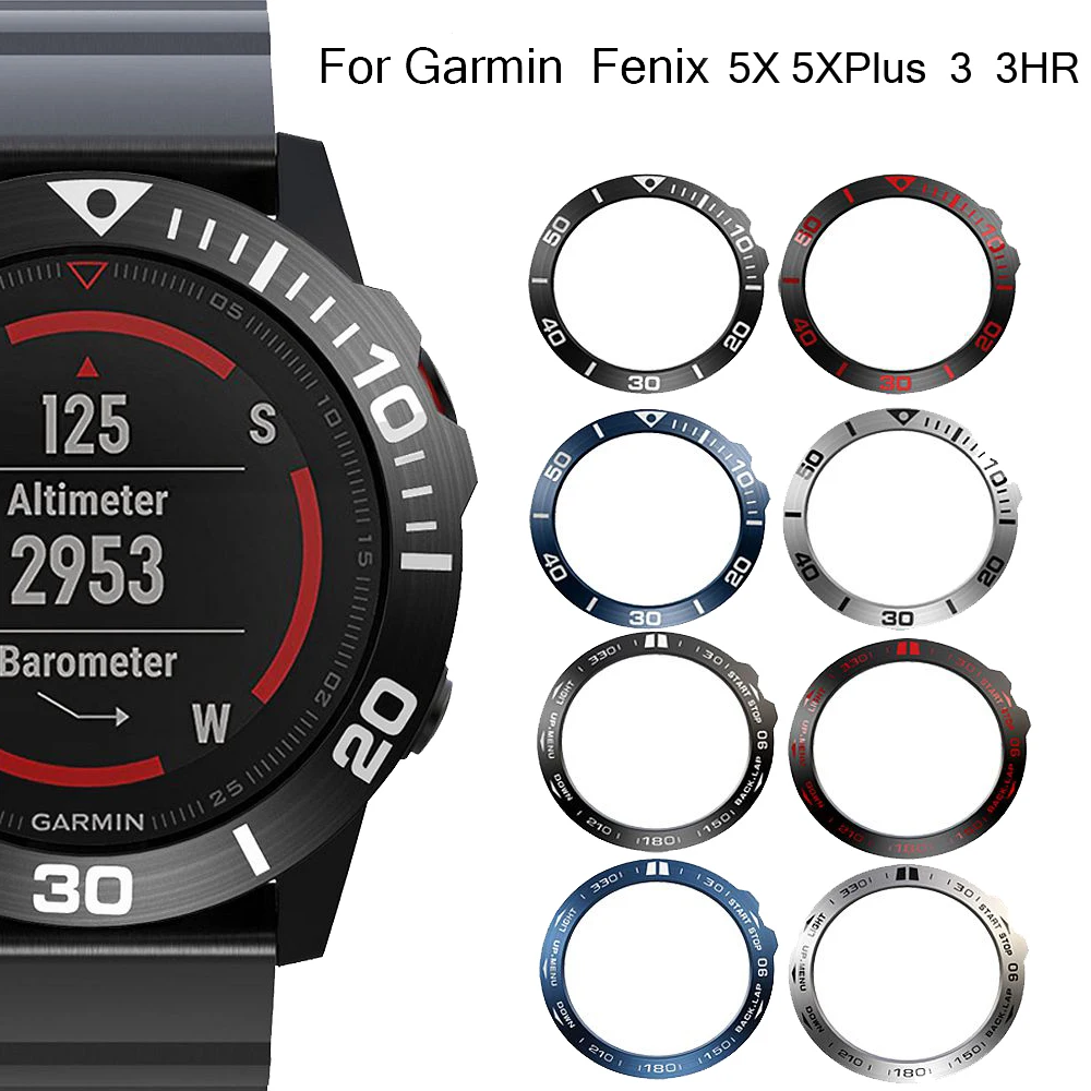 Стильный чехол с кольцом для Garmin Fenix 5X/3 защита от царапин металлический Смарт