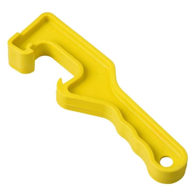 Bucket Lid Wrench-Open/Lift Lids on 5 Gallon Plastic Buckets&ampSmall Pails-Yellow-Durable Opener Tool | Инструменты