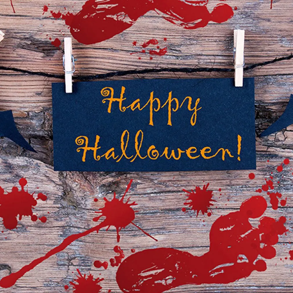 Ужас Реалистичная травма крови Шрам наклейки на рану поддельный костюм тату