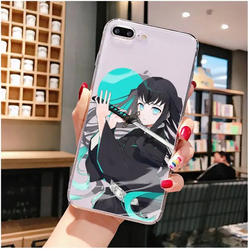 

Tokitou Muichirou Phone Case For iPhone X XS MAX 6 6s 7 7plus 8 8Plus 5 5S SE 2020 XR 11 11pro max Clear funda Cover