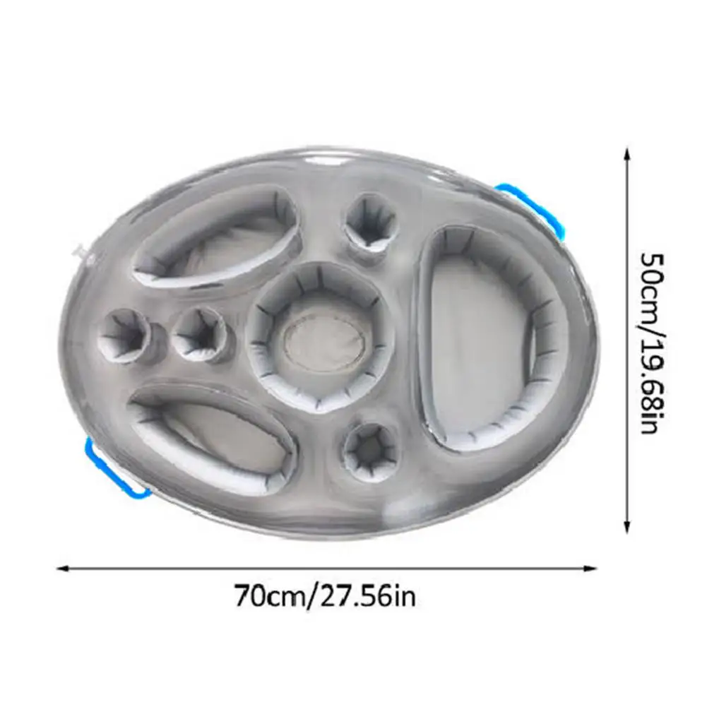 

Beach Party Decoration Float Inflatable Drink Cup Holder Water Inflatable Coaster Lightweight Durable Cup Holder