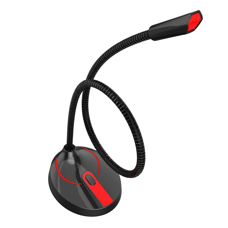 

Microphone Vocal Record Gaming Mobilephone Singing Studio PC USB 3.5mm for Computer Flexible Professional Mic